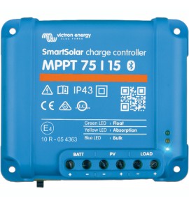 VICTRON SMARTSOLAR MPPT 75/15 SOLAR CHARGE CONTROLLER