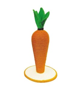 LEOPET CARROT SCRATCHING POST 30X30X55CM