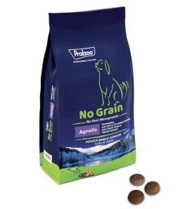 PRALZOO CANE NO GRAIN ADULT MINI E JUNIOR AGNELLO 2KG