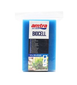 AMTRA SPUGNA SINTETICA MEDIA 20 PPI BIOCELL BLUE FOAM