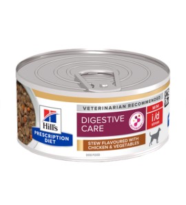 HILL'S CANE UMIDO DIGESTIVE CARE MINI I/D STRESS POLLO E VEGETALI 156GR