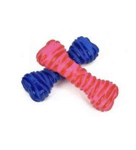 LEOPET BONE STRIPES IN COLORED VINYL 16X5CM