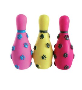 LEOPET VINYL SKITTLE 14X5.5CM