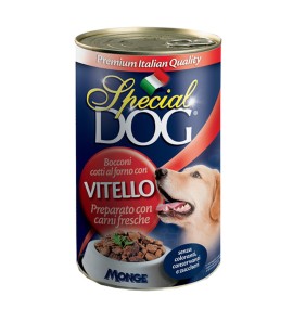 SPECIAL DOG LATTINA BOCCONI VITELLO 400GR