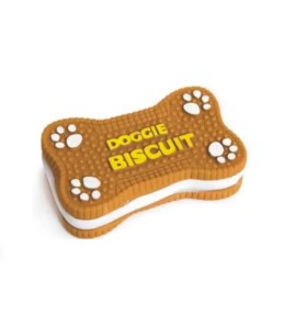 LEOPET GIOCO DOGGIE BISCUIT IN VINILE 12.5X7.5CM