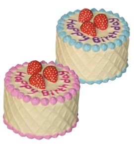 LEOPET TORTA DI COMPLEANNO IN VINILE 10CM