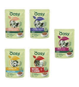 OASY CANE UMIDO STRACCETTI IN SALSA 100GR