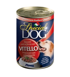 SPECIAL DOG VEAL CHUNKS 400GR CAN