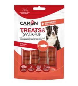 CAMON SNACK PORTIONABLE SALMON BARS 100GR