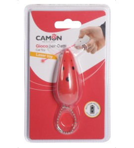 CAMON GIOCO PUNTATORE LASER PER GATTI ROSSO