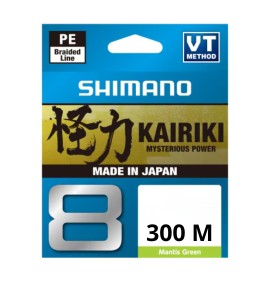 SHIMANO TRECCIATO KAIRIKI 8 MANTIS GREEN 300MT