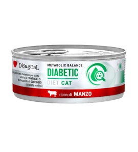 DISUGUAL GATTO LATTINA METABOLIC DIABETIC DIET MANZO 85GR