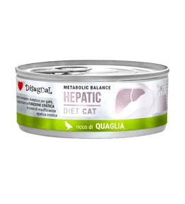 DISUGUAL GATTO LATTINA METABOLIC HEPATIC DIET QUAGLIA 85GR