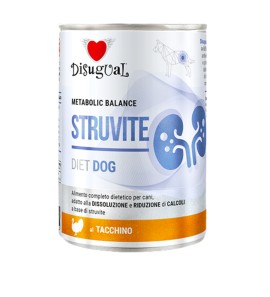 DISUGUAL CANE LATTINA METABOLIC STRUVITE DIET TACCHINO 400GR