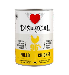 DISUGUAL CANE LATTINA MONOPROTEIN ADULT POLLO 400GR