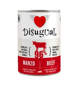 DISUGUAL DOG CAN MONOPROTEIN ADULT BEEF 400GR