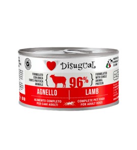 DISUGUAL CANE LATTINA MONOPROTEIN ADULT AGNELLO 150GR