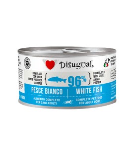 DISUGUAL DOG CAN MONOPROTEIN ADULT WHITE FISH 150GR