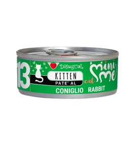 DISUGUAL GATTO LATTINA MINI ME KITTEN PATE' AL CAONIGLIO 85GR