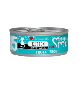 DISUGUAL GATTO LATTINA MINI ME KITTEN PATE' AL TROTA 85GR