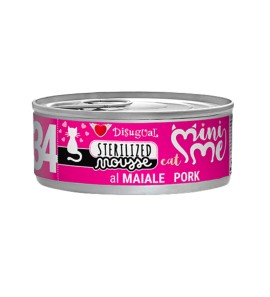 DISUGUAL CAT CAN MINI ME STERILISED PORK MOUSSE 85GR