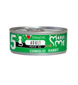 DISUGUAL CAT CAN MINI ME ADULT RABBIT Pâté 85GR