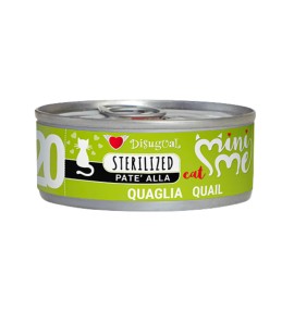 DISUGUAL CAT MINI ME STERILISED QUAIL PATE 85GR