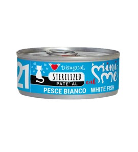 DISUGUAL CAT MINI ME STERILISED WHITE FISH Pâté 85GR