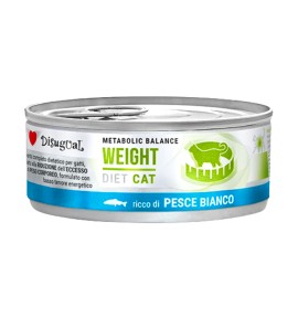 DISUGUAL CAT CAN METABOLIC WEIGHT DIET WHITE FISH 85GR