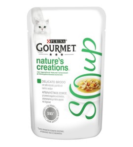 PURINA GATTO NATURE'S CREATIONS BRODO POLLO E VERDURE