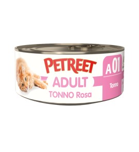PETREET TONNO ROSA ADULT A01 TONNO 70GR