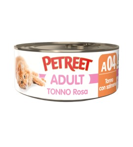 PETREET TONNO ROSA ADULT A04 TONNO E SALMONE 70GR