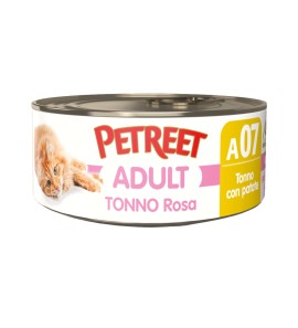 PETREET TONNO ROSA ADULT A07 TONNO E PATATE 70GR