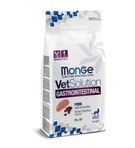 MONGE VETSOLUTION GASTROINTESTINAL PORK 1.5KG