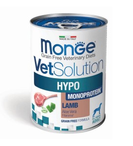 MONGE VETSOLUTION HYPO LAMB 400GR