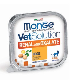 MONGE VETSOLUTION RENAL AND OXALATE EGGS 100GR