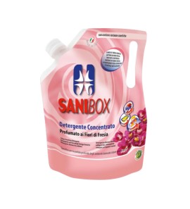 SANIBOX SCENTED CLEANSER WITH FREESIA FLOWERS 1000ML