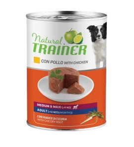 NATURAL TRAINER ADULT MEDIUM MAXI POLLO 400GR