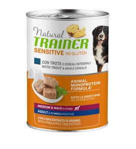 TRAINER SENSITIVE ADULT MEDIUM MAXI TROUT 400GR
