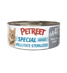 PETREET SPECIAL ADULT STERILIZED SA41 TUNA WITH SURIMI 70GR