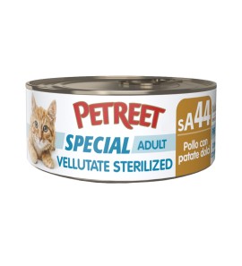 PETREET SPECIAL ADULT STERILIZED SA44 CHICKEN WITH POTATOES 70GR