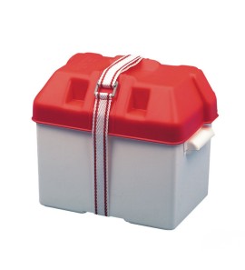 TREM OCTOPUS WHITE AND RED BATTERY CASE