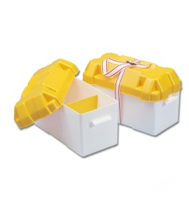 TREM KANGURO BATTERY CASE WHITE AND YELLOW