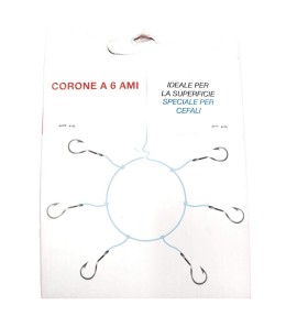 TECNOFIL 6-HOOK HANDCRAFTED CROWN