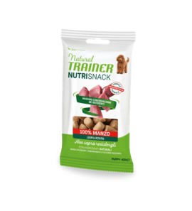 NATURAL TRAINER NUTRISNACK BEEF 20GR