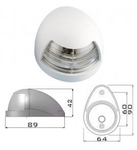 FANALI 12V BIANCO ANTARES 135° ART.L6674580